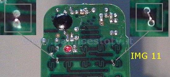jumper on the PCB phase 1